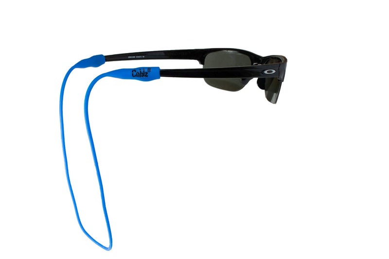 Cablz Silicone Eyewear Retainer | Waterproof Eyewear Retainer Strap, 16 in (Blue) - Image 2
